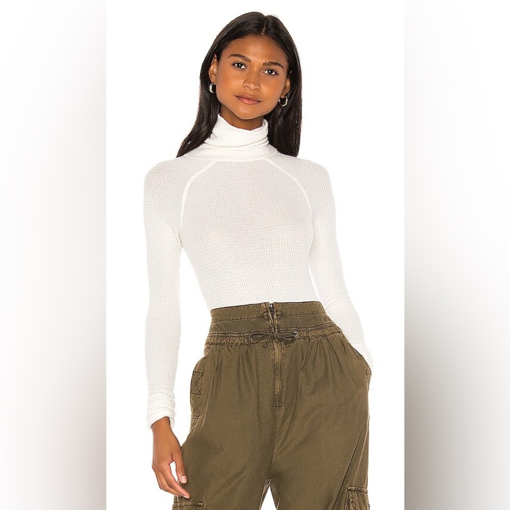 Free People All You Want BodySuit Ivory